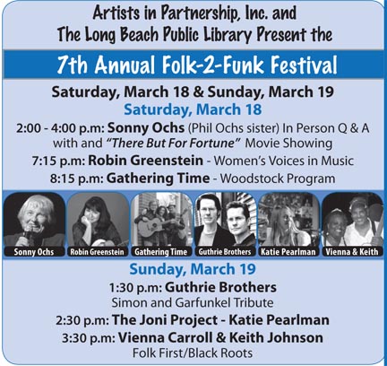 Folk 2 Funk Festival at the Long Beach Public Library